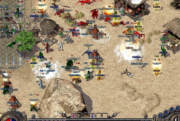 地图怪物游戏以晋级爆装攻沙三大中心玩法为柱石